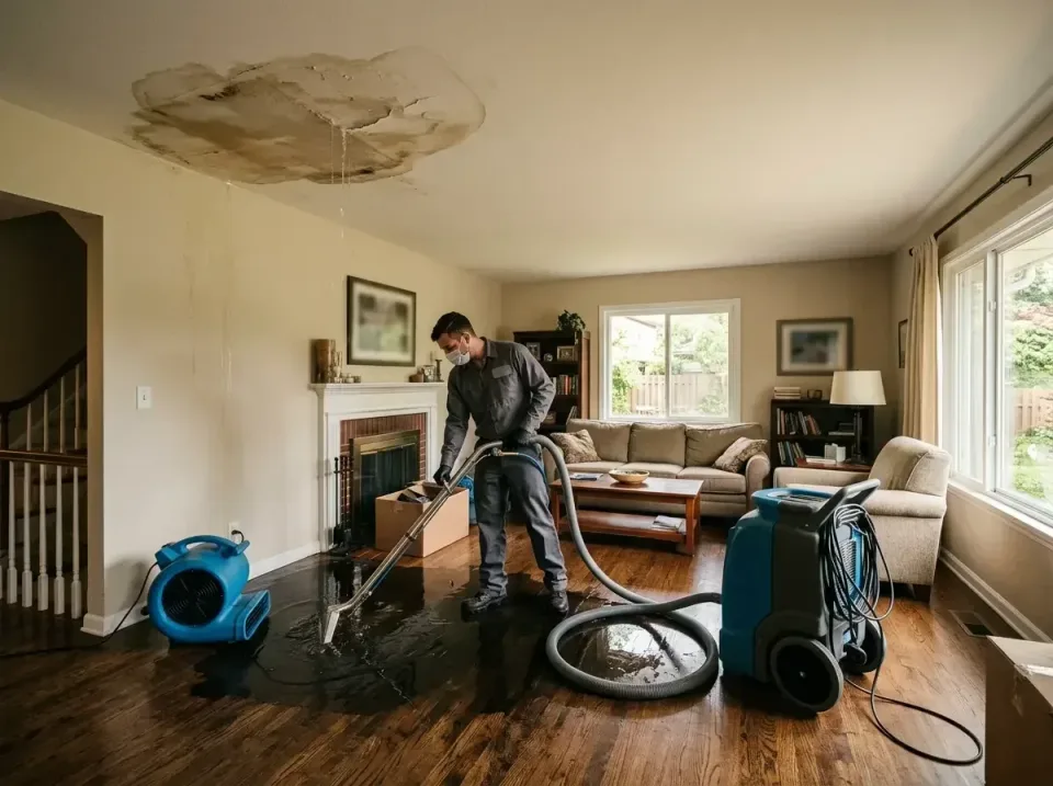 attic-pipe-burst-ceiling-drip-008 — frequently asked questions, Water Damage Restoration & Carpet Care in Danville, VA